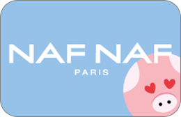 Cartes cadeaux Naf Naf en réduction