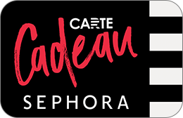 Cartes cadeaux Sephora en réduction